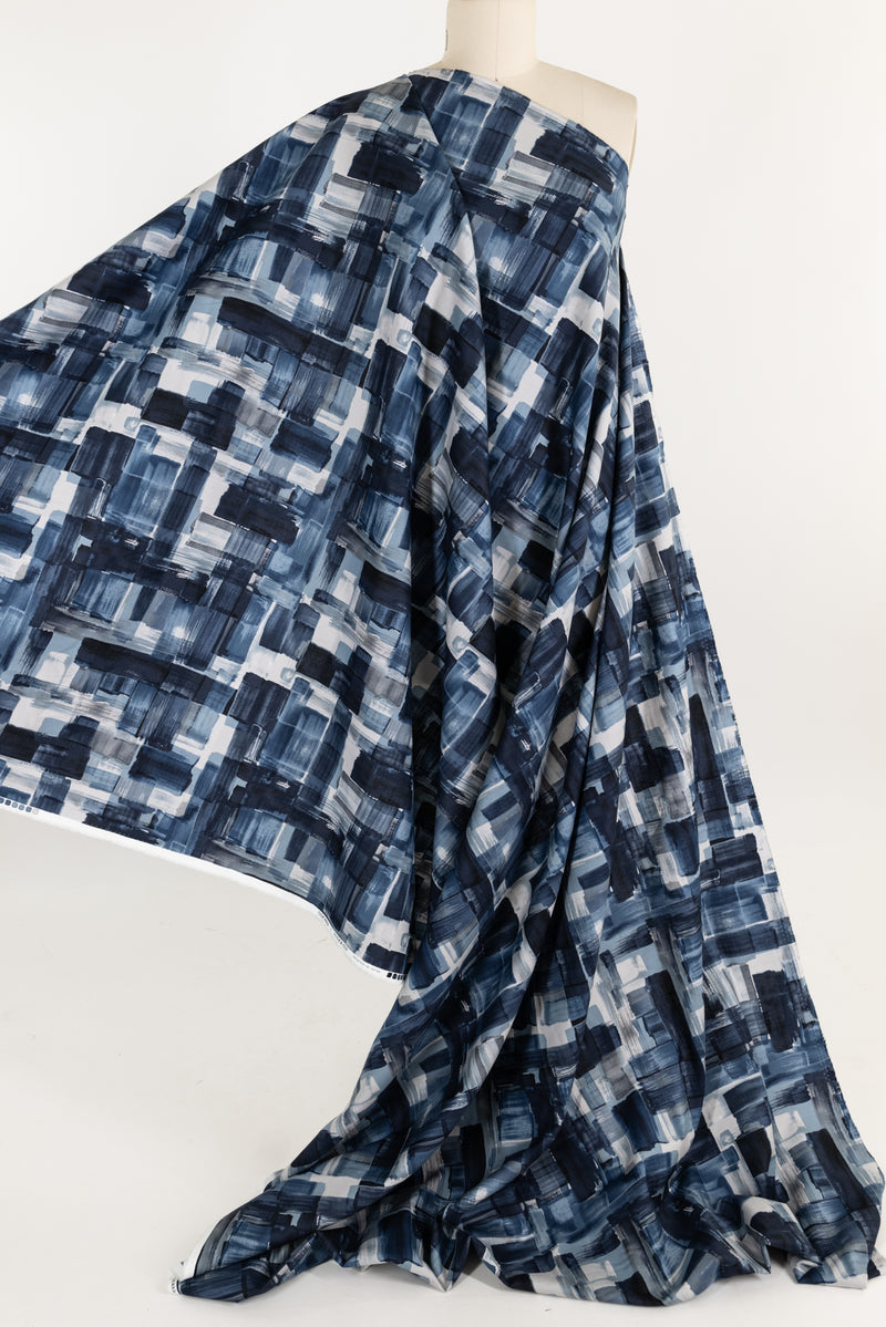 Blue Mood Japanese Cotton Woven