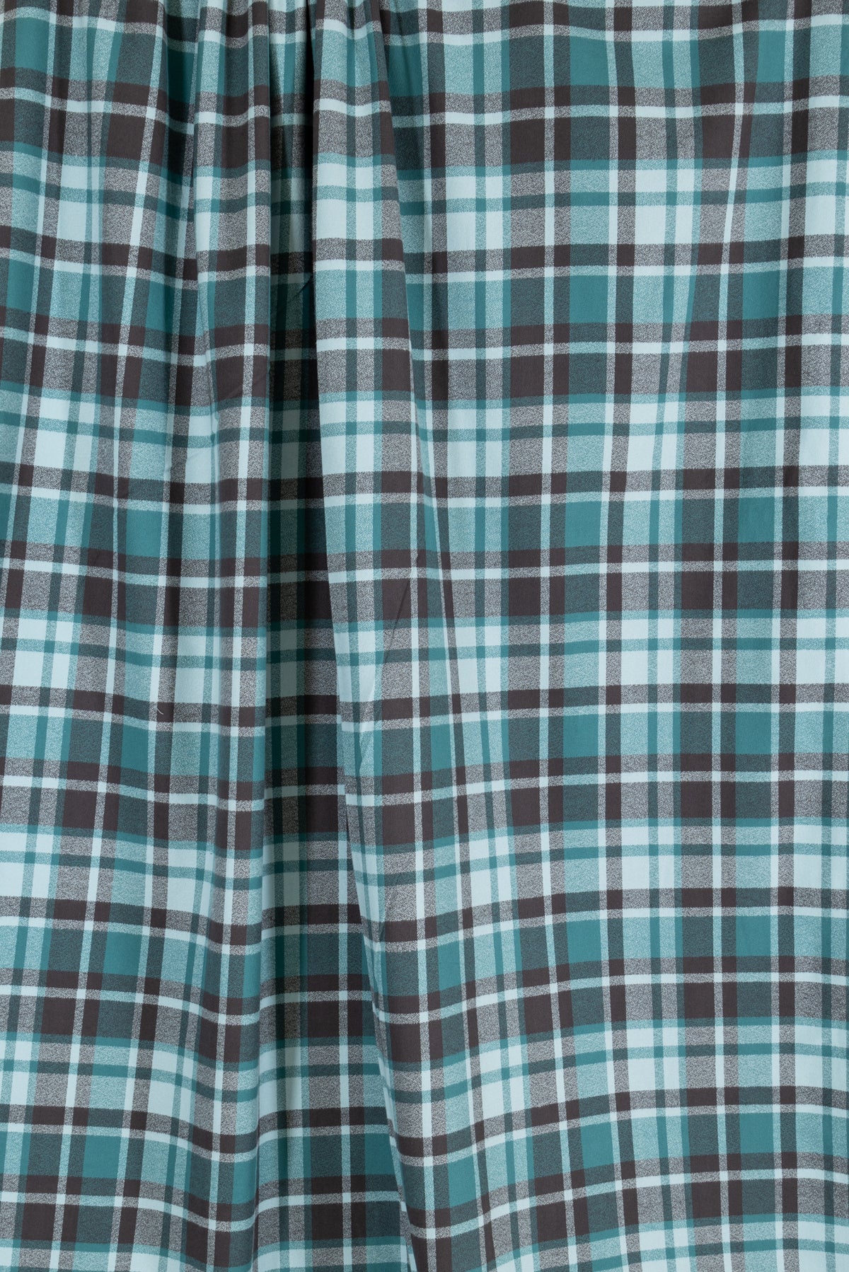 Blue Mountain Plaid Cotton Flannel Woven