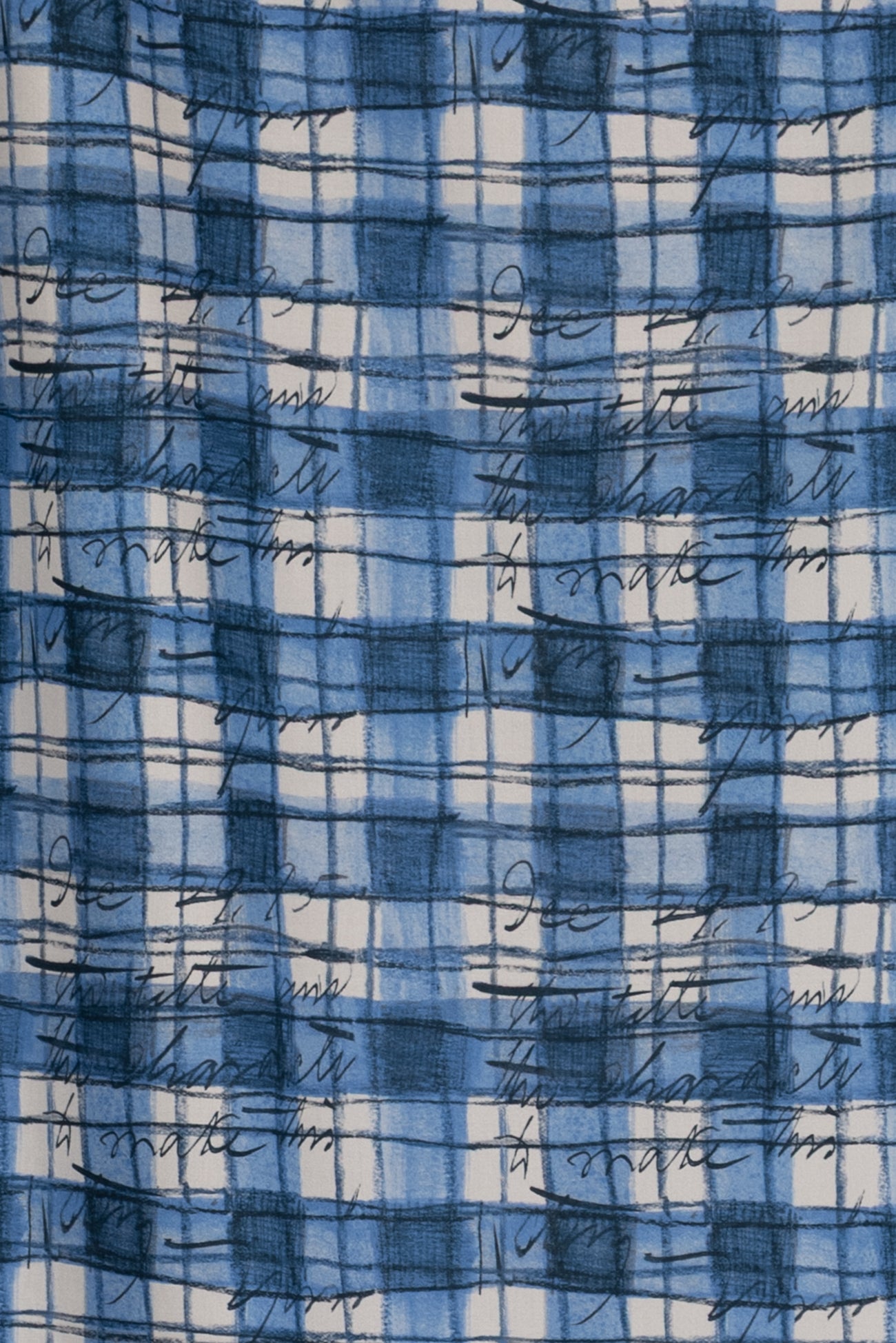 Blue Notes Cotton Woven