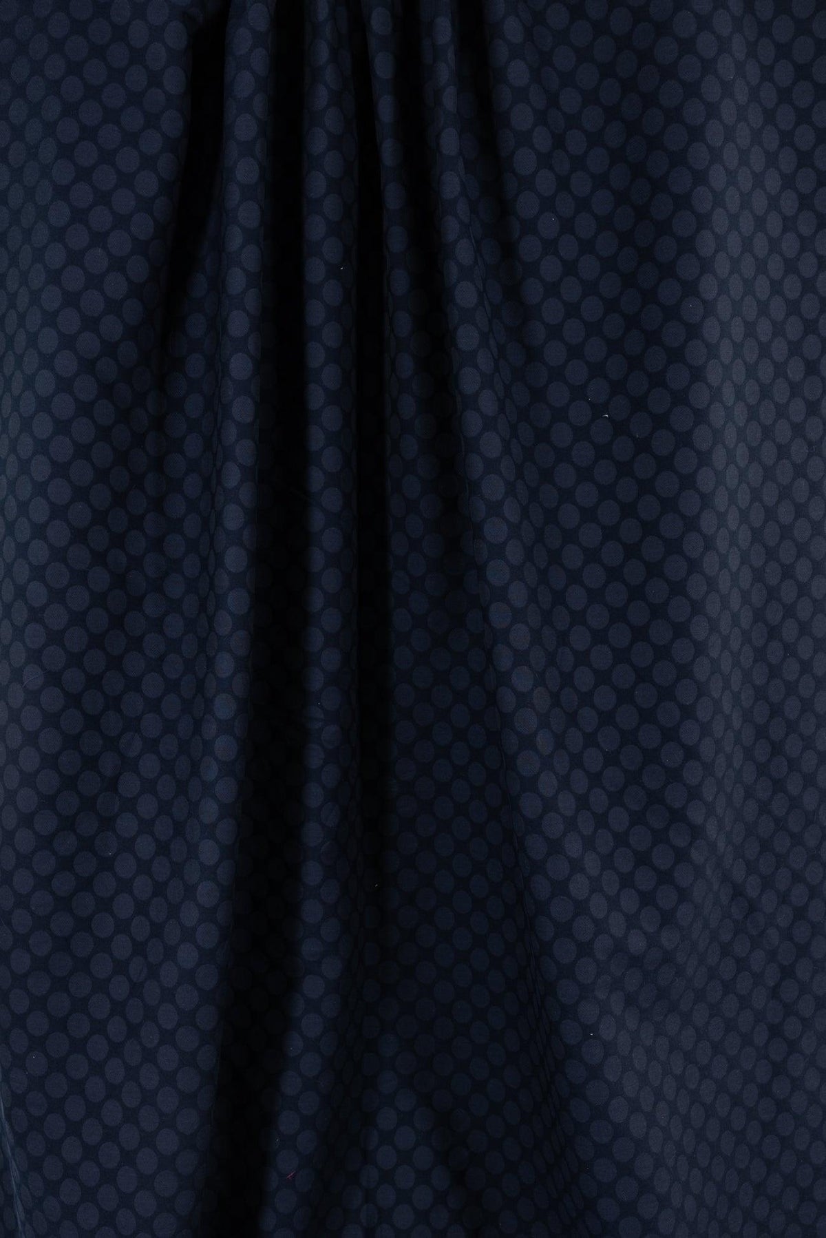 Blue On Blue Dot Italian Jacquard Woven - Marcy Tilton Fabrics