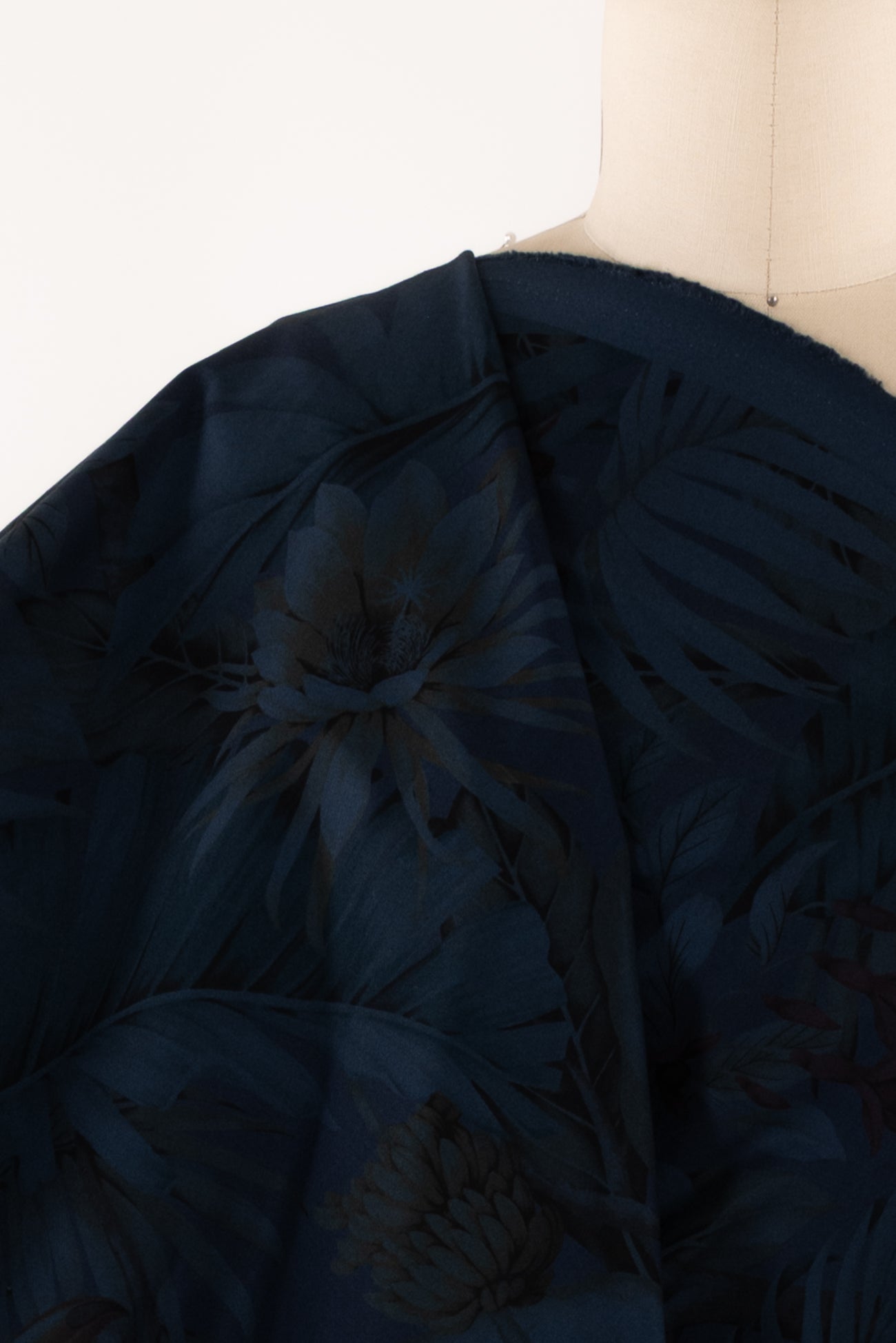 Blue Palmetto Japanese Cotton Denim Woven