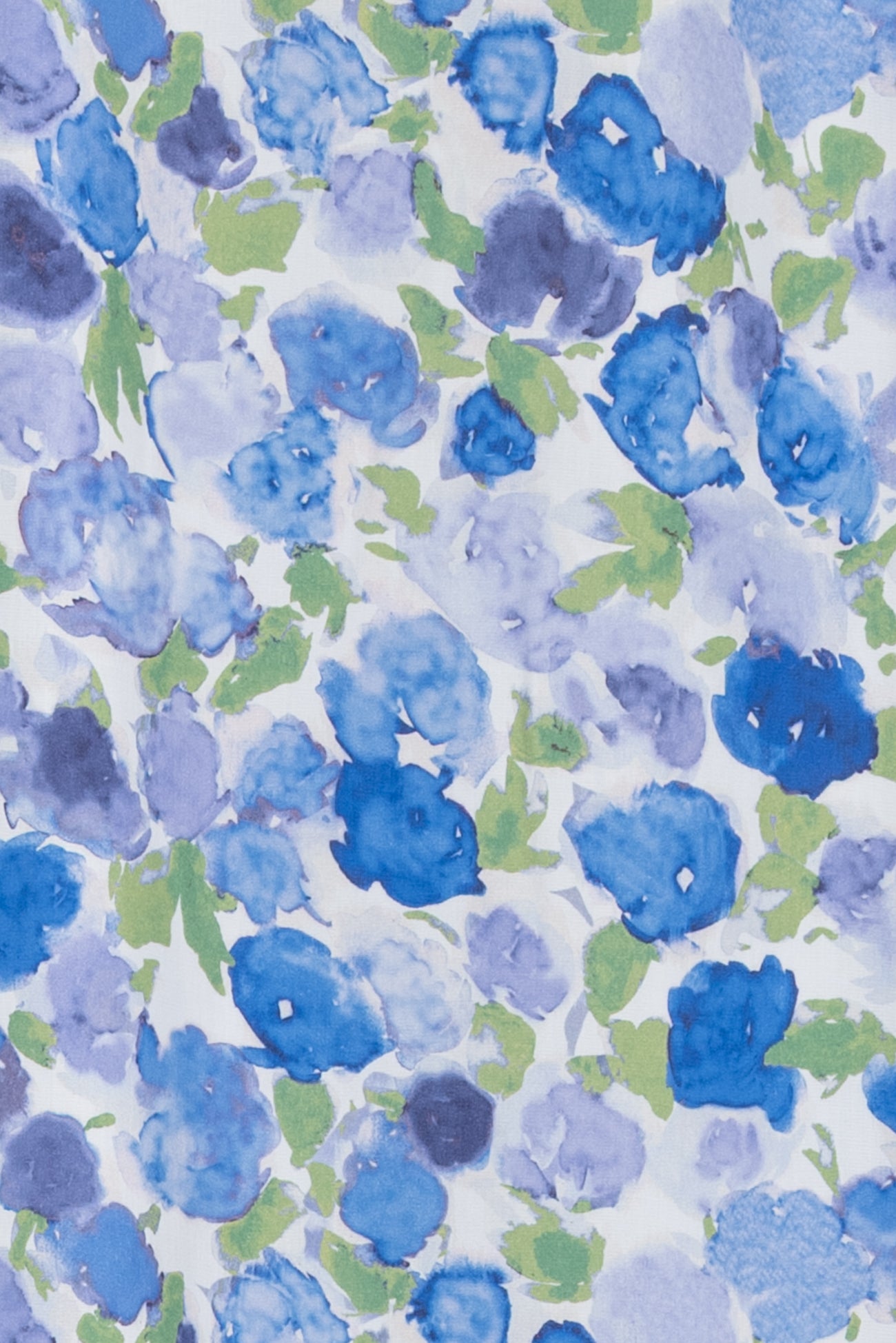 Blue Poppies Lyocell Woven