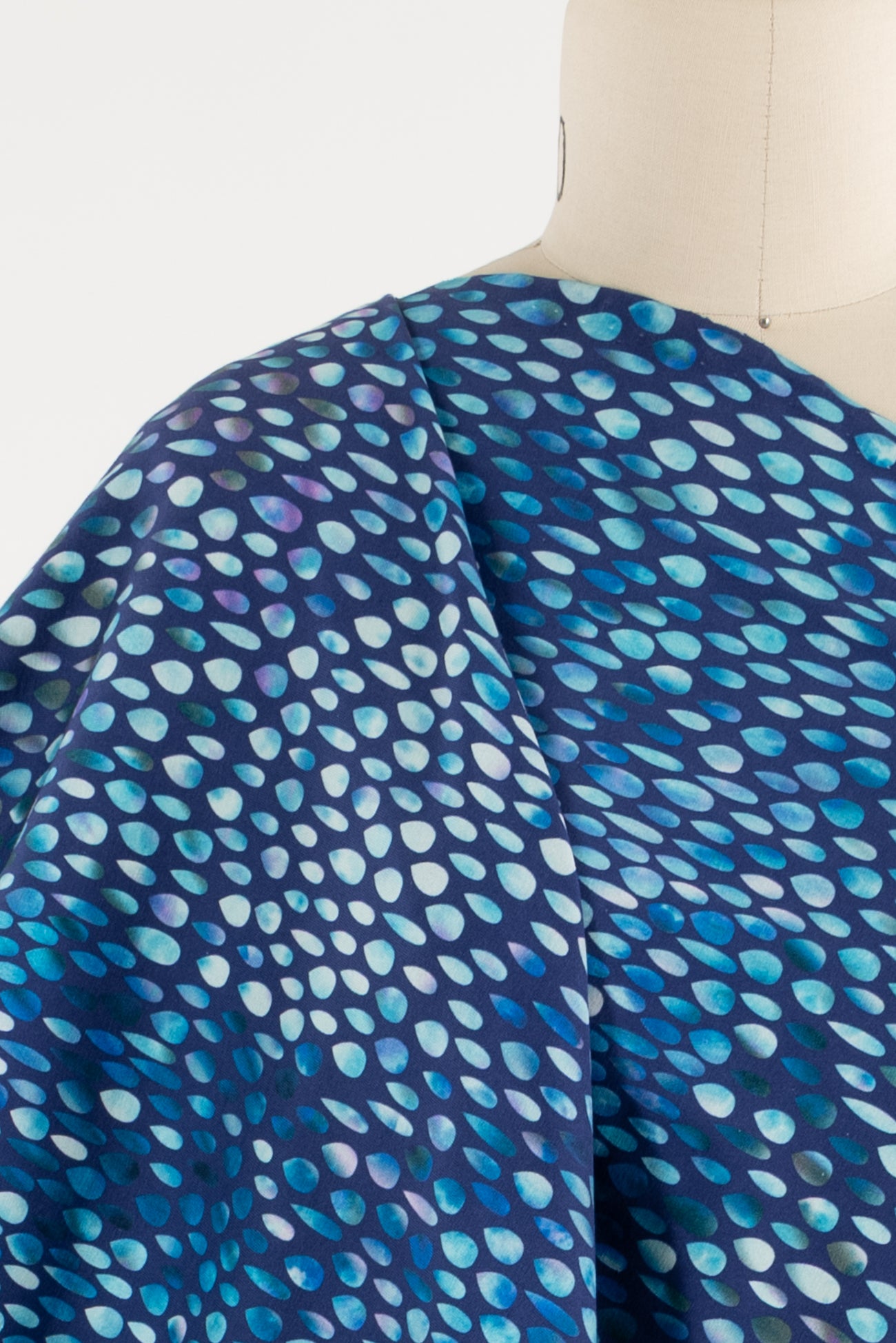 Blue Rain Danish Cotton/Spandex Knit