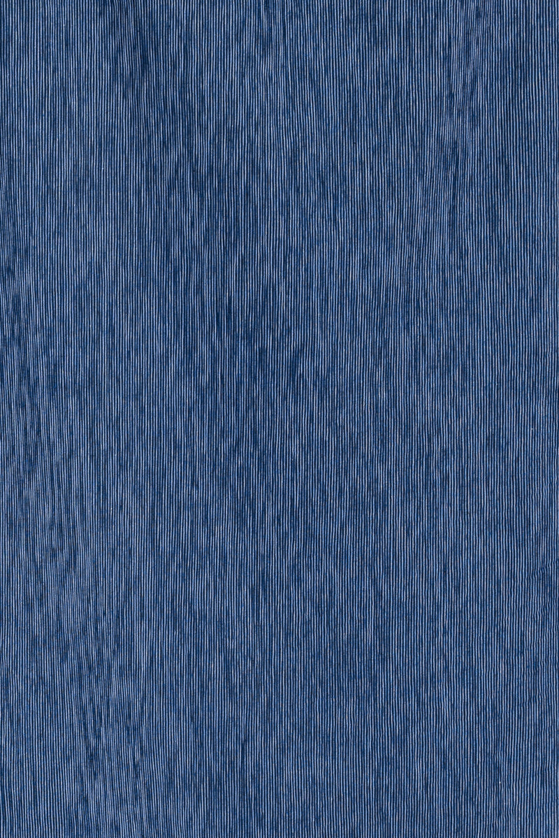 Blue Ripples Japanese Cotton Woven