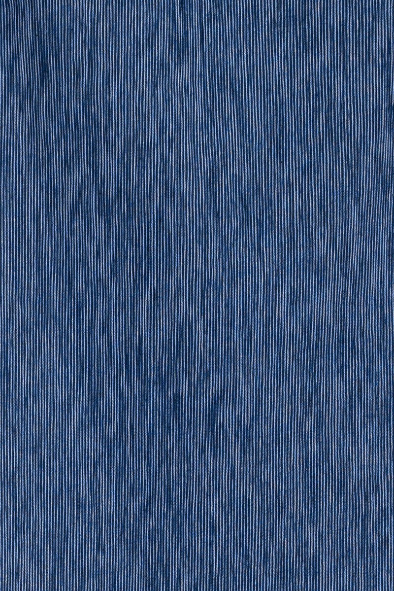 Blue Ripples Japanese Cotton Woven