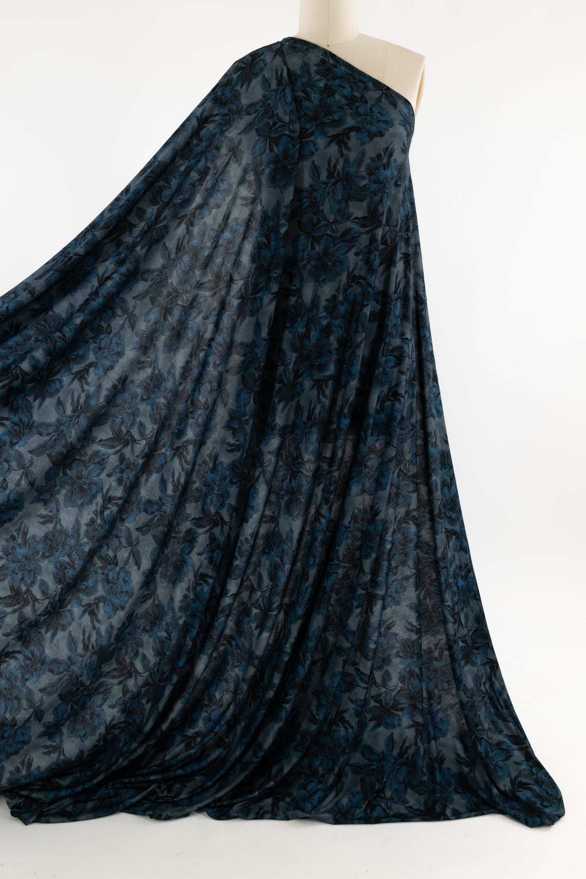 Blues In The Night Viscose Knit