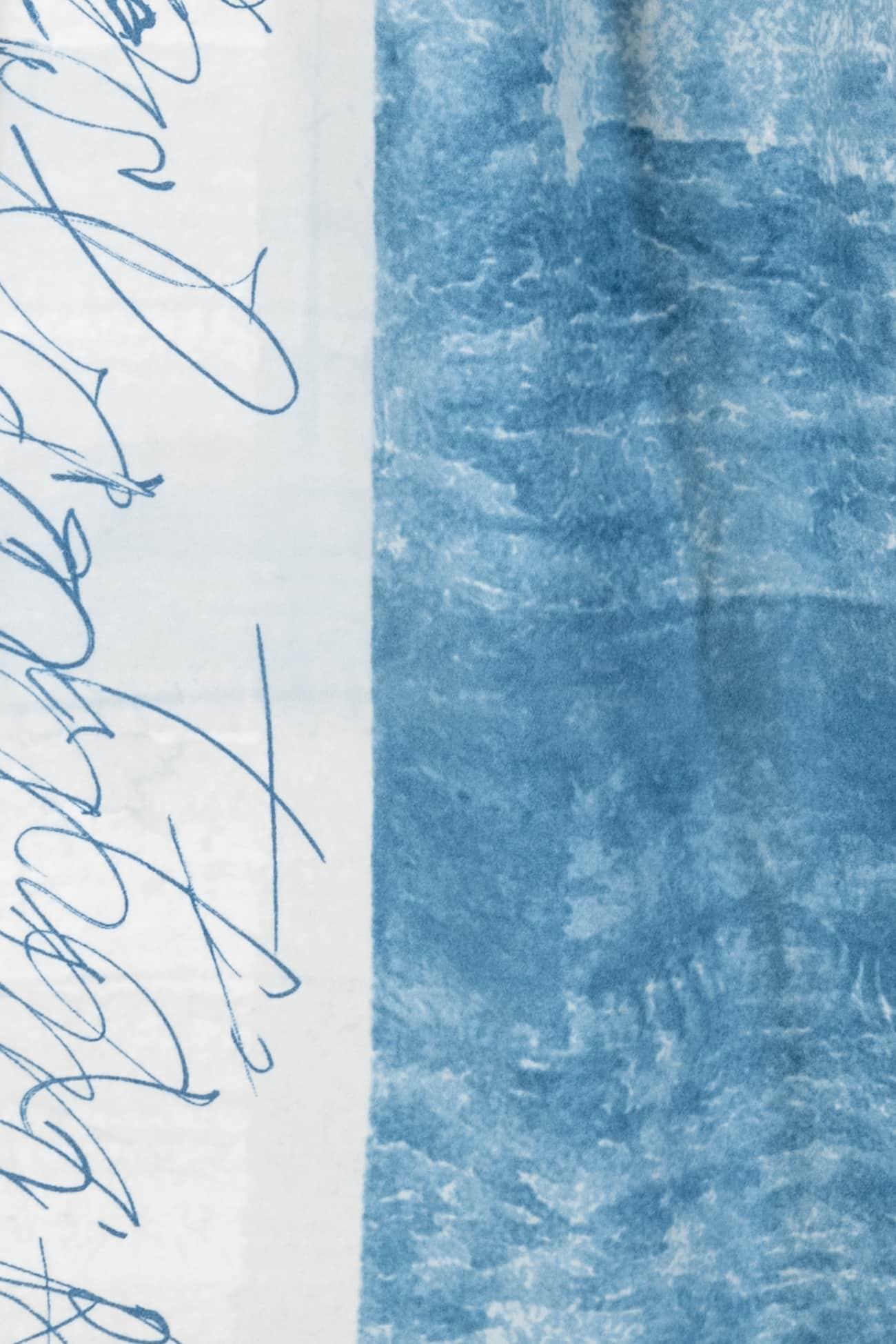 Blue Wabi Sabi Japanese Brushed Linen/Cotton Woven - Marcy Tilton Fabrics