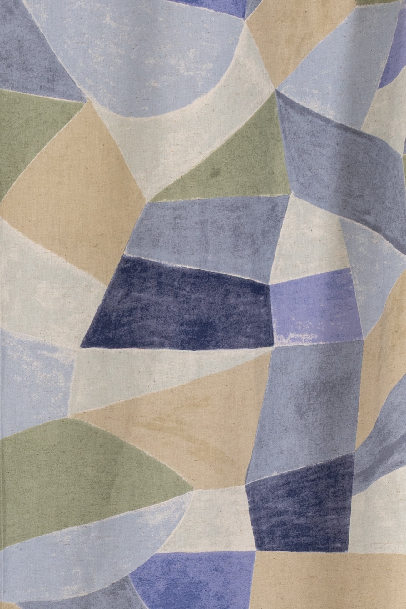 Blue Wander Japanese Cotton/Linen Woven