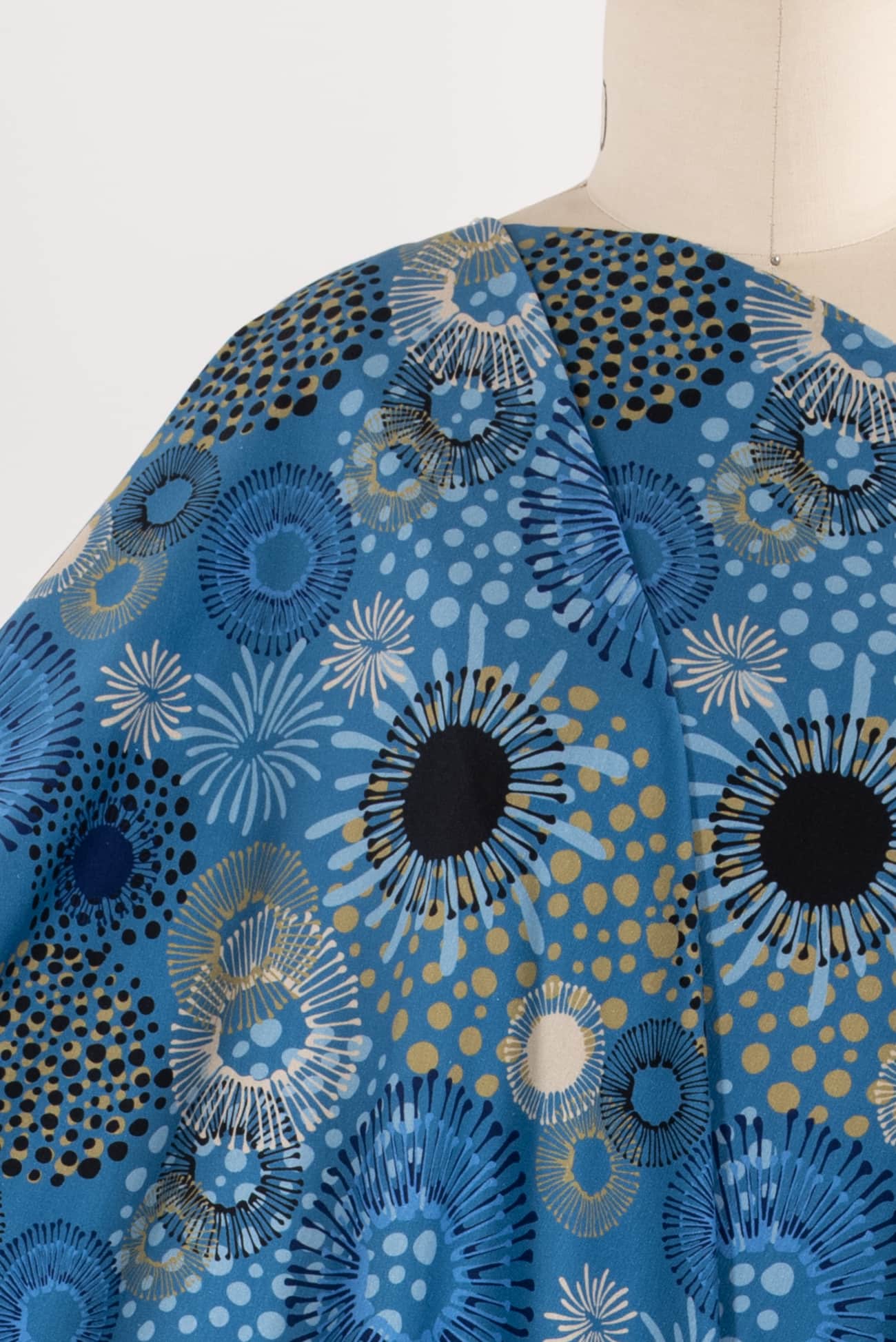 Blue Burst Danish Cotton Knit