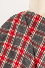 Bodi Plaid Cotton Flannel Woven