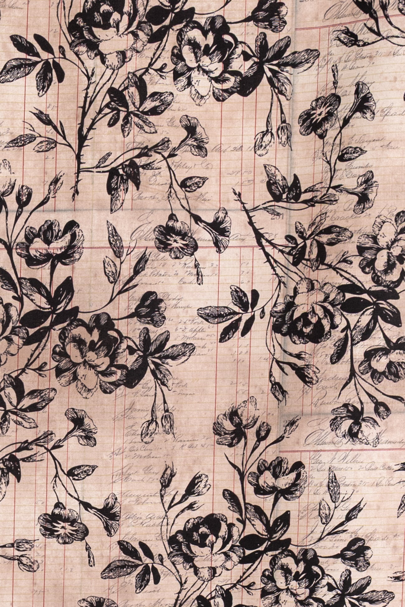 Botanical Ledger Cotton Woven