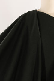 Bottle Green Cotton Fleece Knit