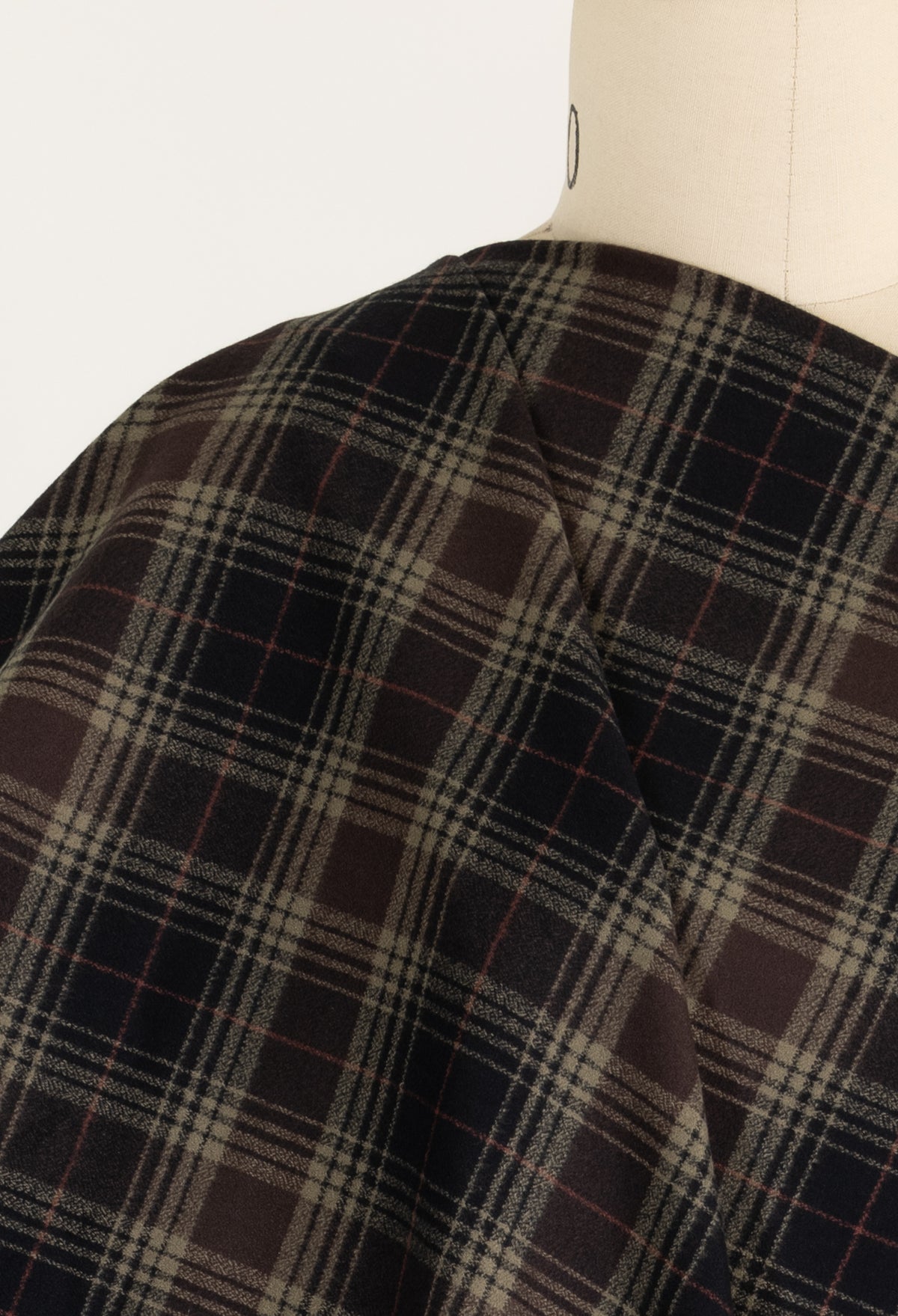 Tahoe Plaid Cotton Flannel Woven