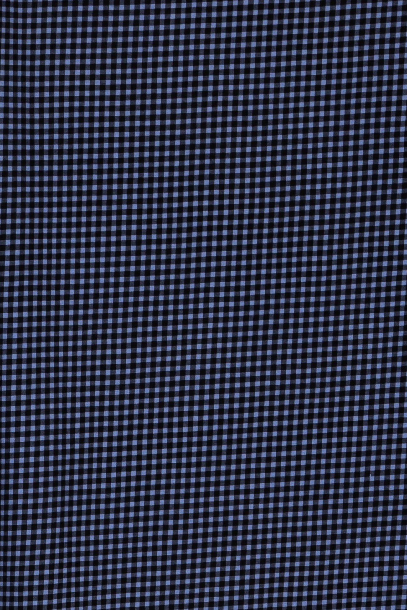 Breton Blue Check Rayon Jersey USA Knit