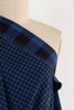 Brook Blue Check Cotton Woven - Marcy Tilton Fabrics