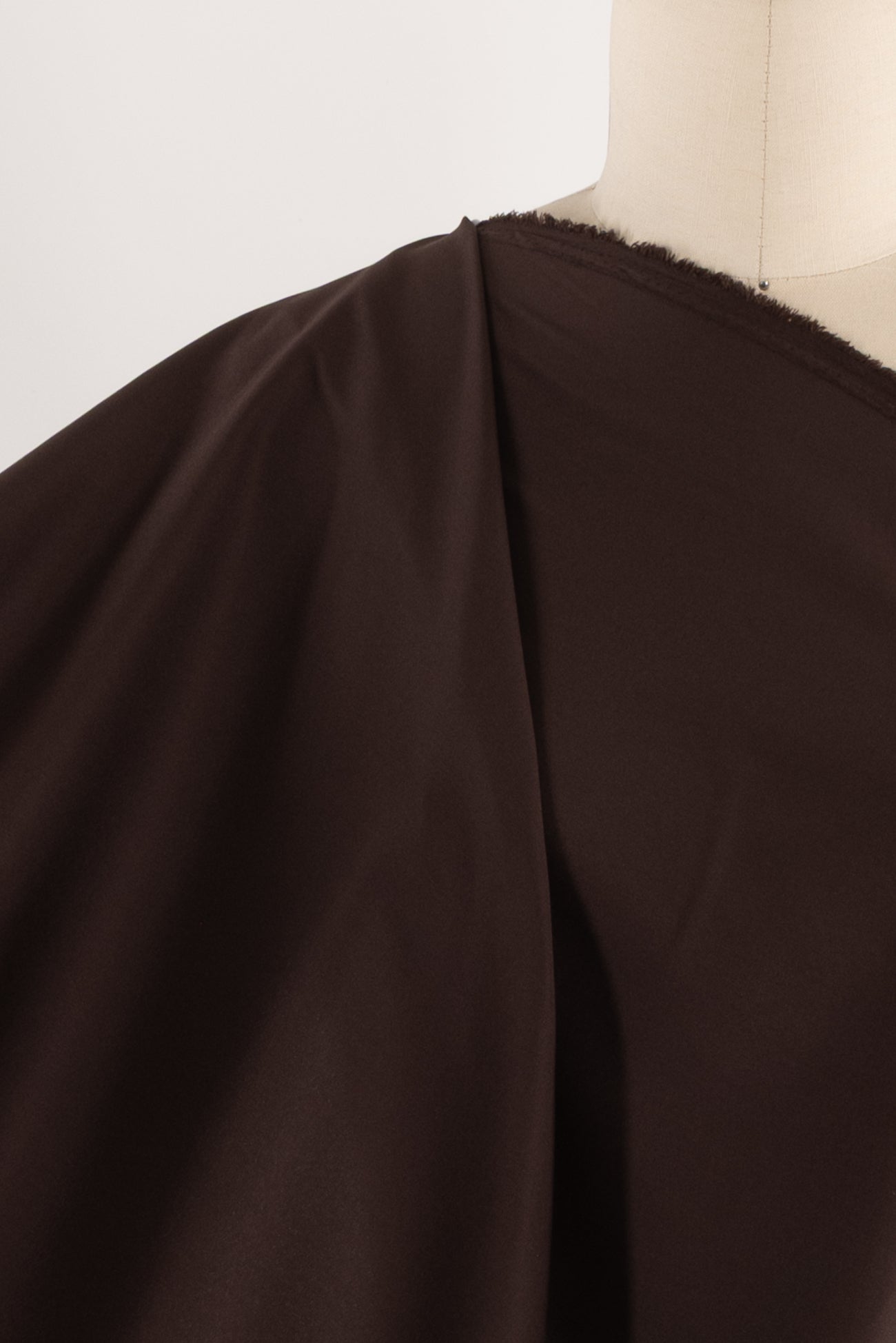 Brown Stretch Lining Woven