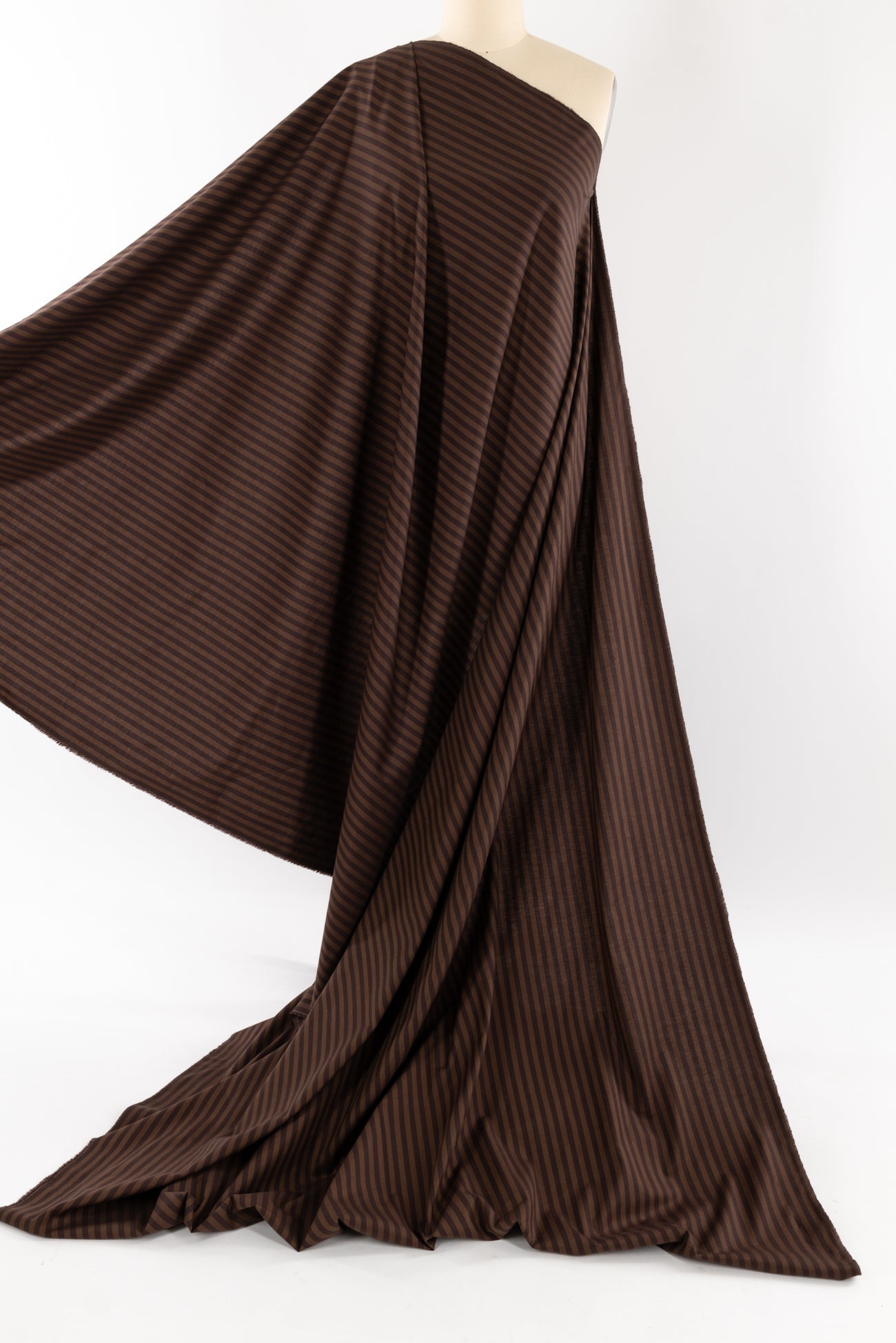 Bruno Stripe Japanese Stretch Cotton Woven