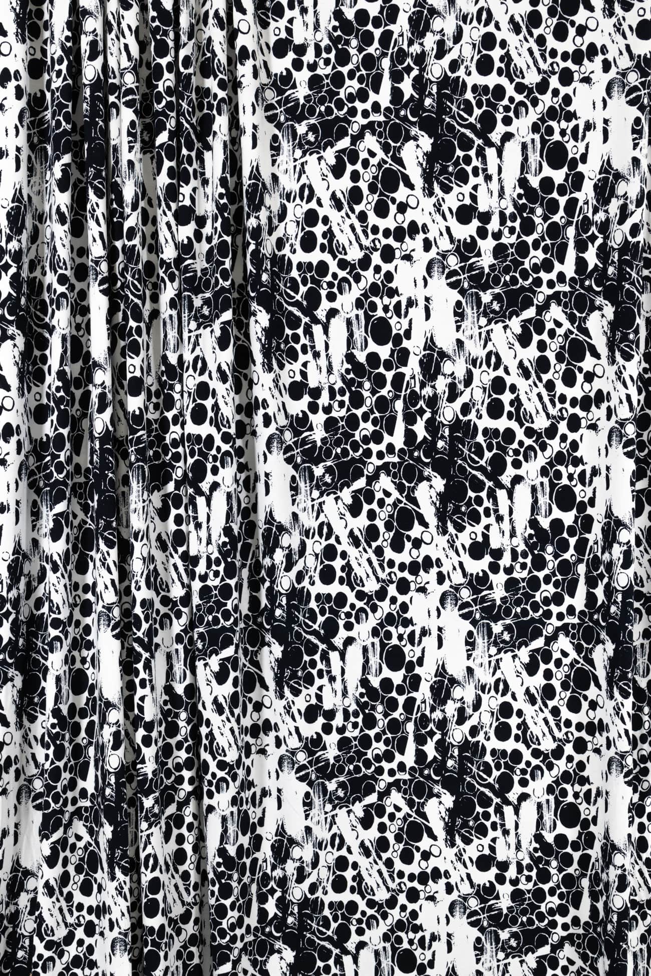 Bubble Dots Rayon Knit - Marcy Tilton Fabrics