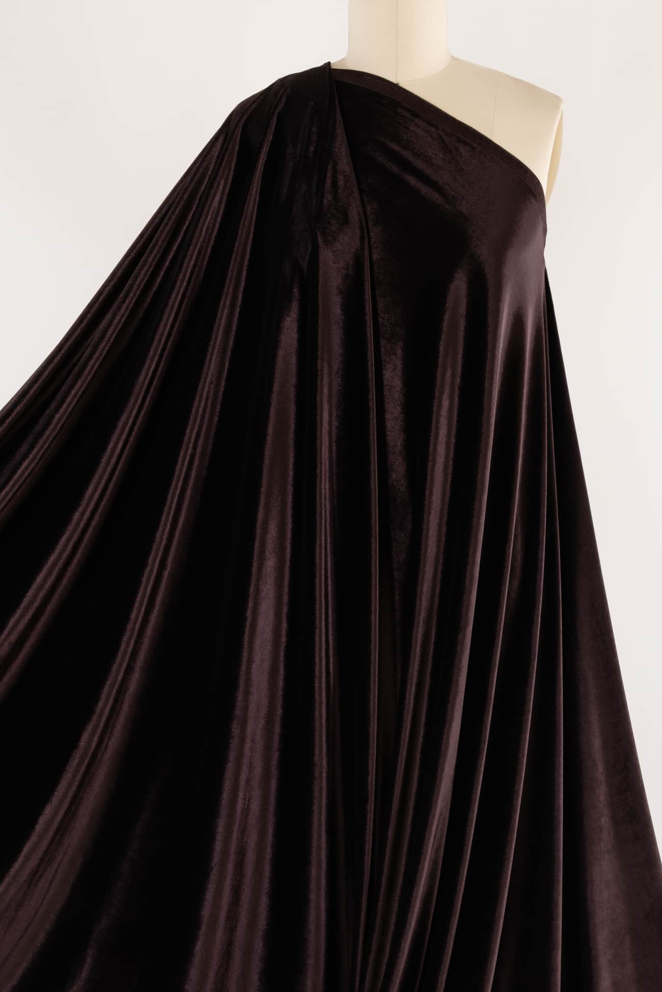 Burgundian Velvet Knit