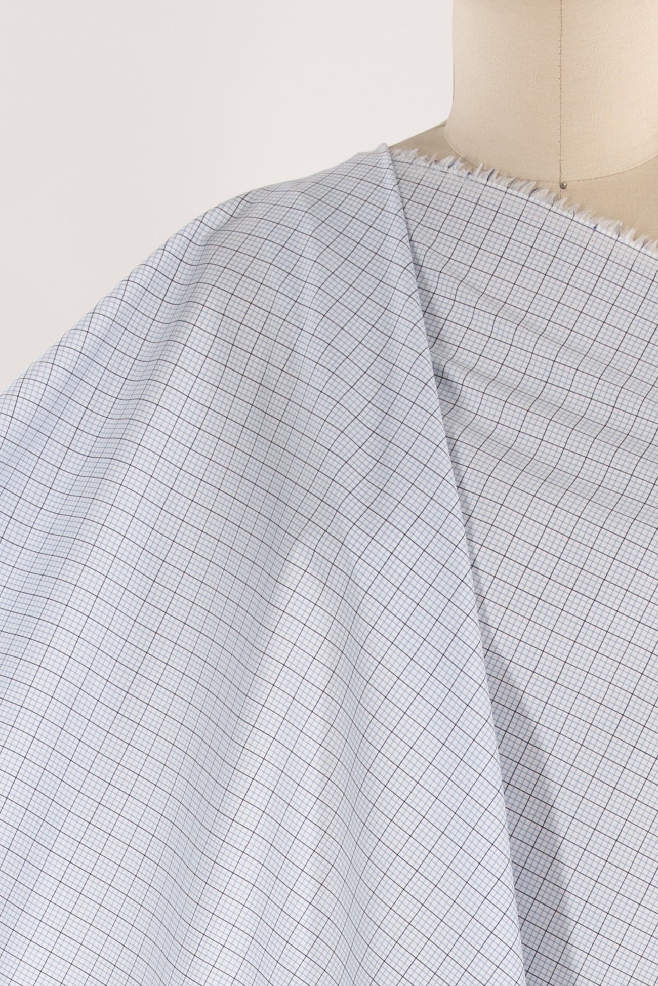 Byron Check Italian Cotton Woven