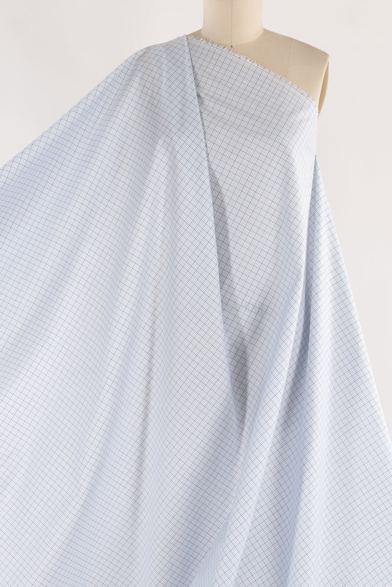 Byron Check Italian Cotton Woven