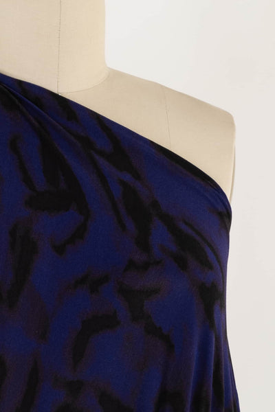 Byzantine Purple Italian Viscose Knit - Marcy Tilton Fabrics