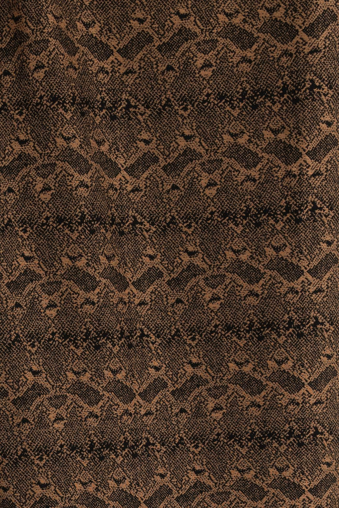 Camel Lizzie Jacquard Stretch Woven - Marcy Tilton Fabrics