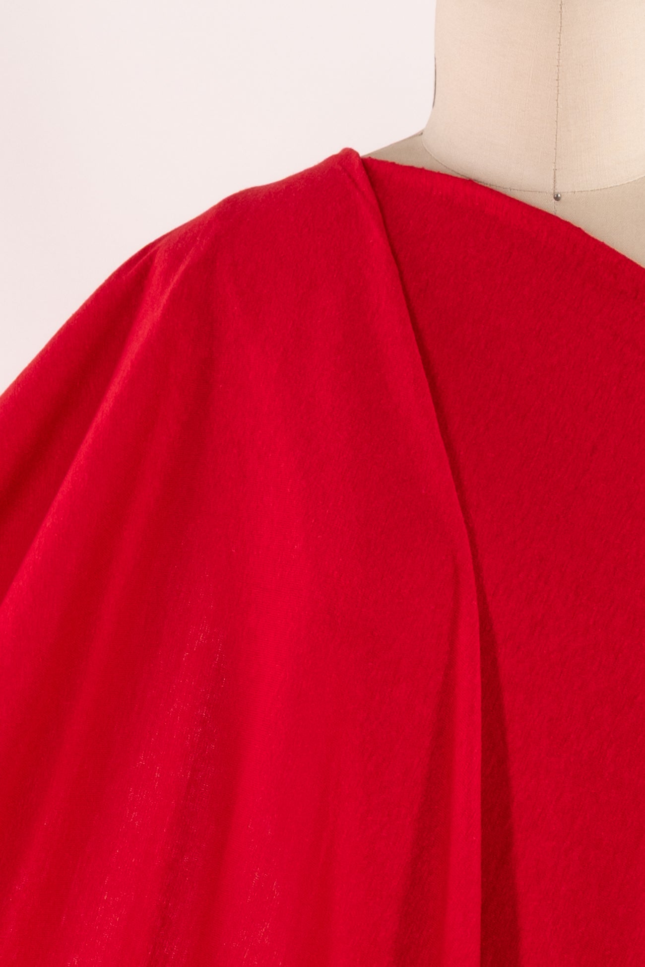 Candy Apple Red Hemp/Organic Cotton Knit