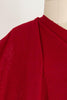 Cardinal Red Felted Wool Blend Knit - Marcy Tilton Fabrics