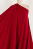 Cardinal Red Felted Wool Blend Knit - Marcy Tilton Fabrics