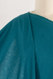 Caribe Turquoise Linen Blend Woven