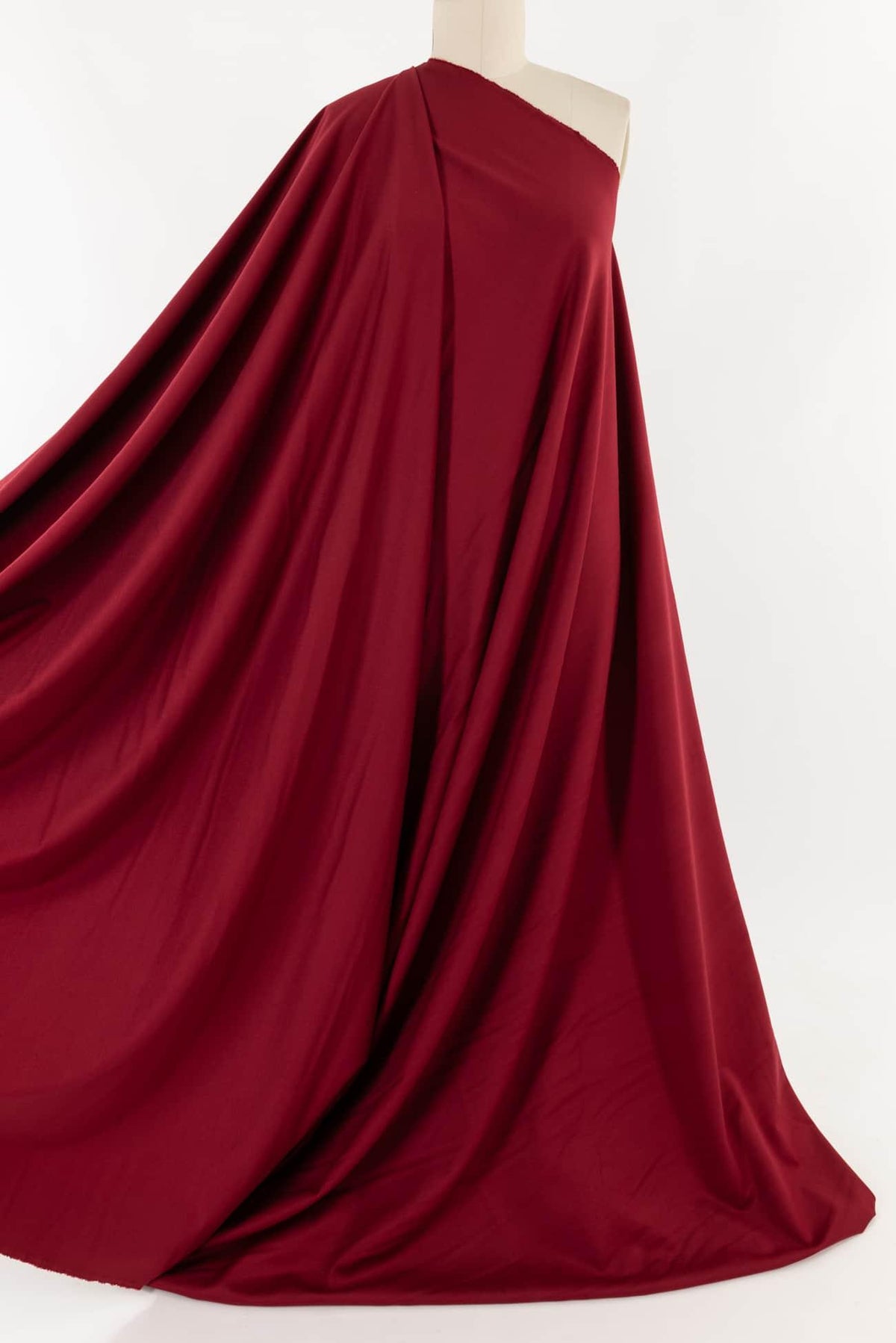 Italian Stretch Rayon Nylon Ponte Knit - Red – Fabrics & Fabrics