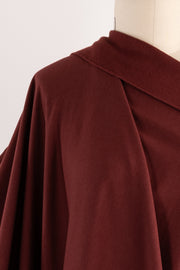 Cassis Cotton Fleece Knit