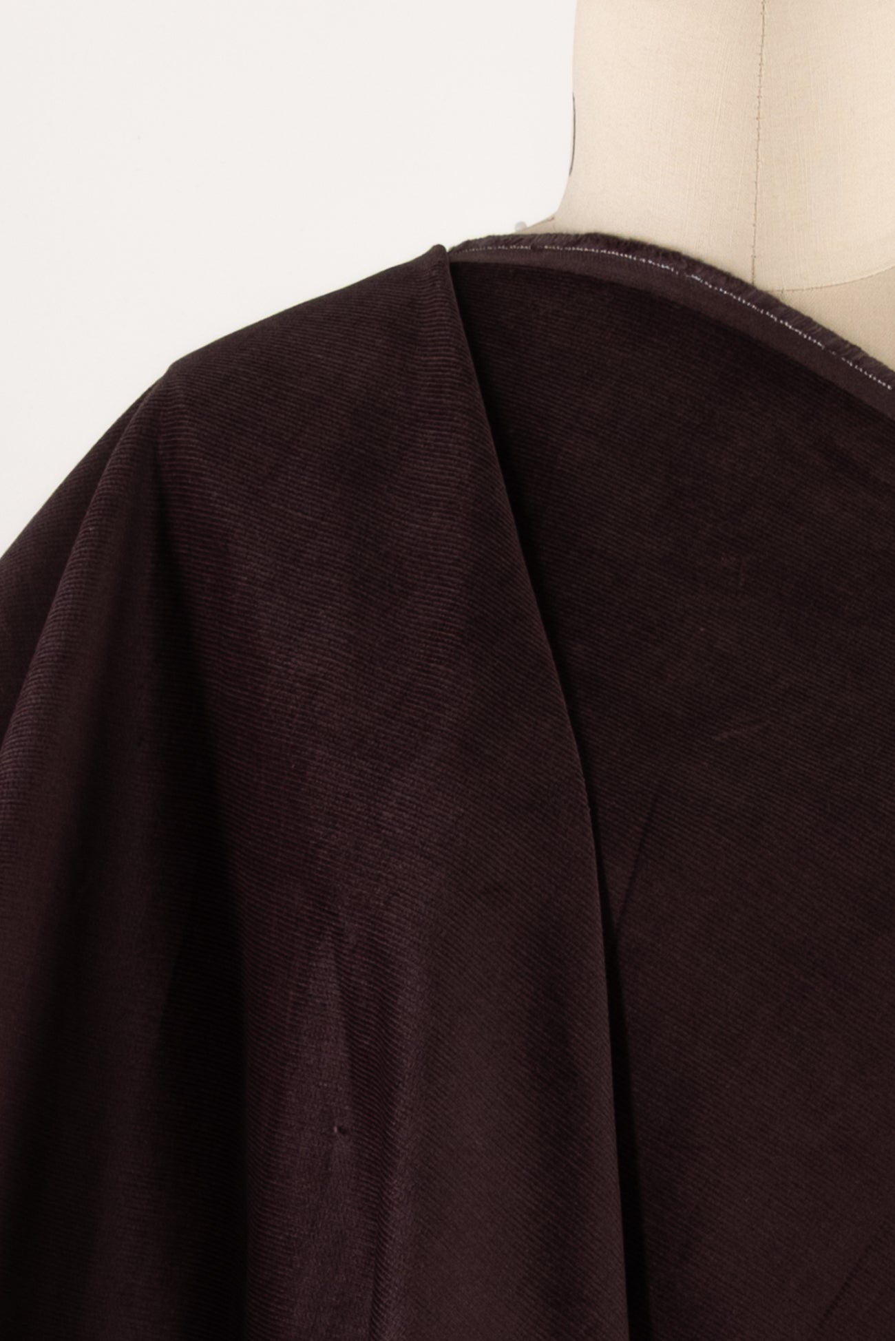Cassis Stretch Narrow Wale Corduroy Woven