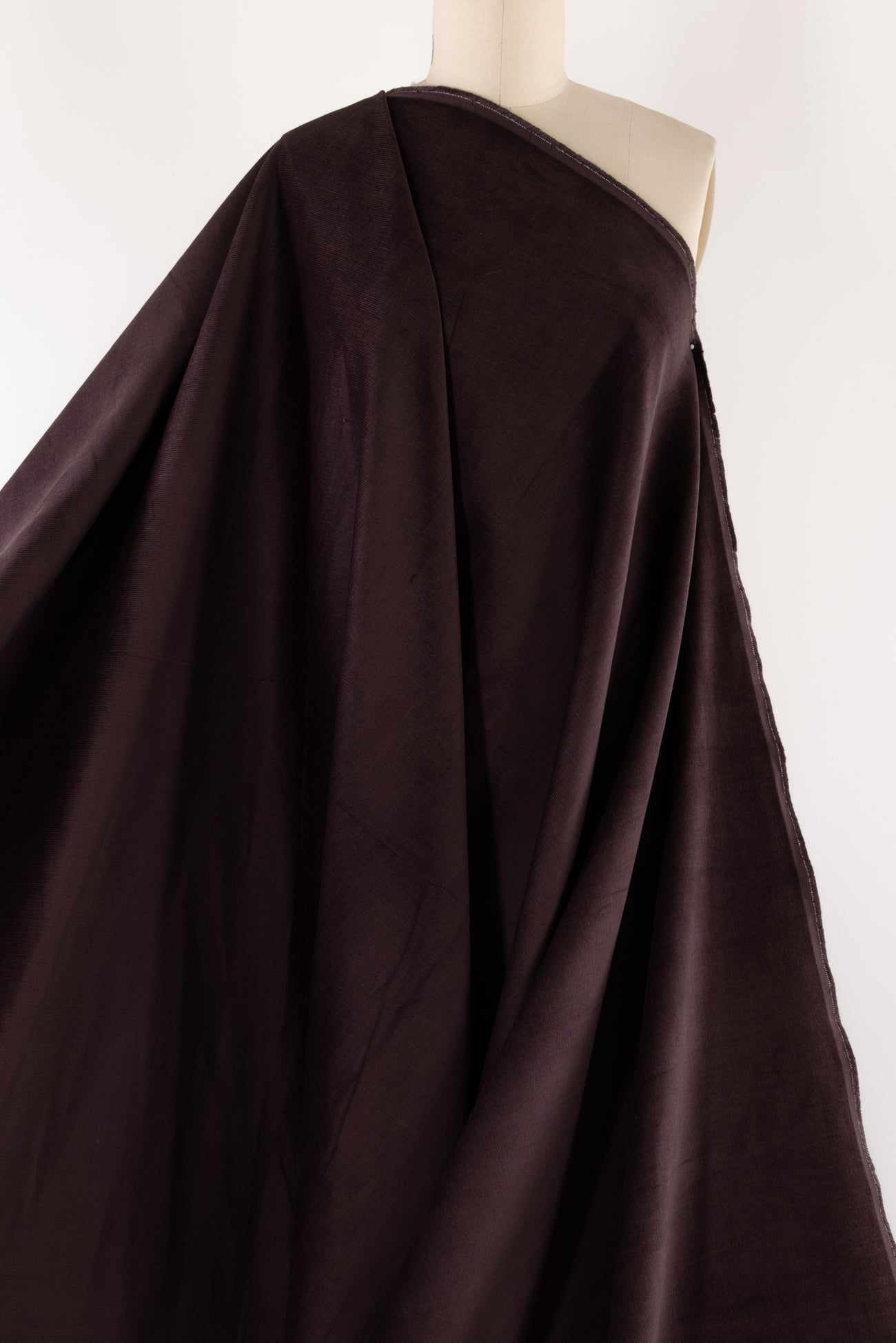 Cassis Stretch Narrow Wale Corduroy Woven