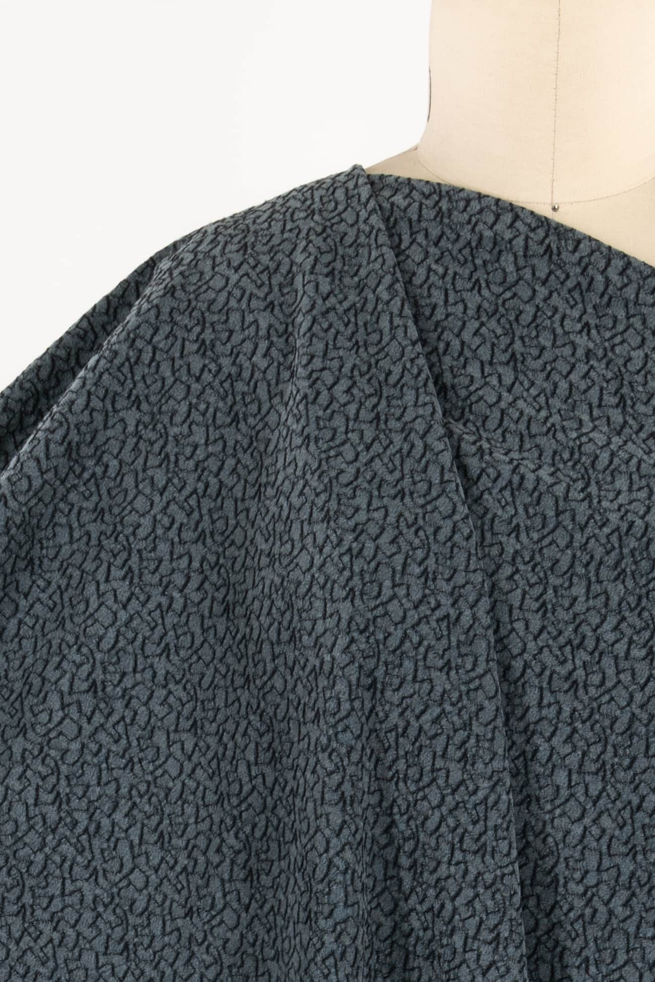 Celadon Ramble Rayon Jacquard Woven