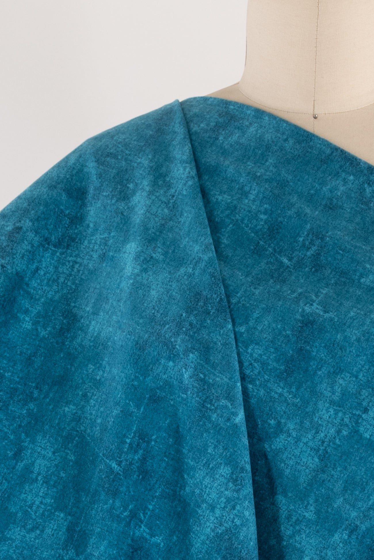 Cerulean Patina Cotton Flannel Woven