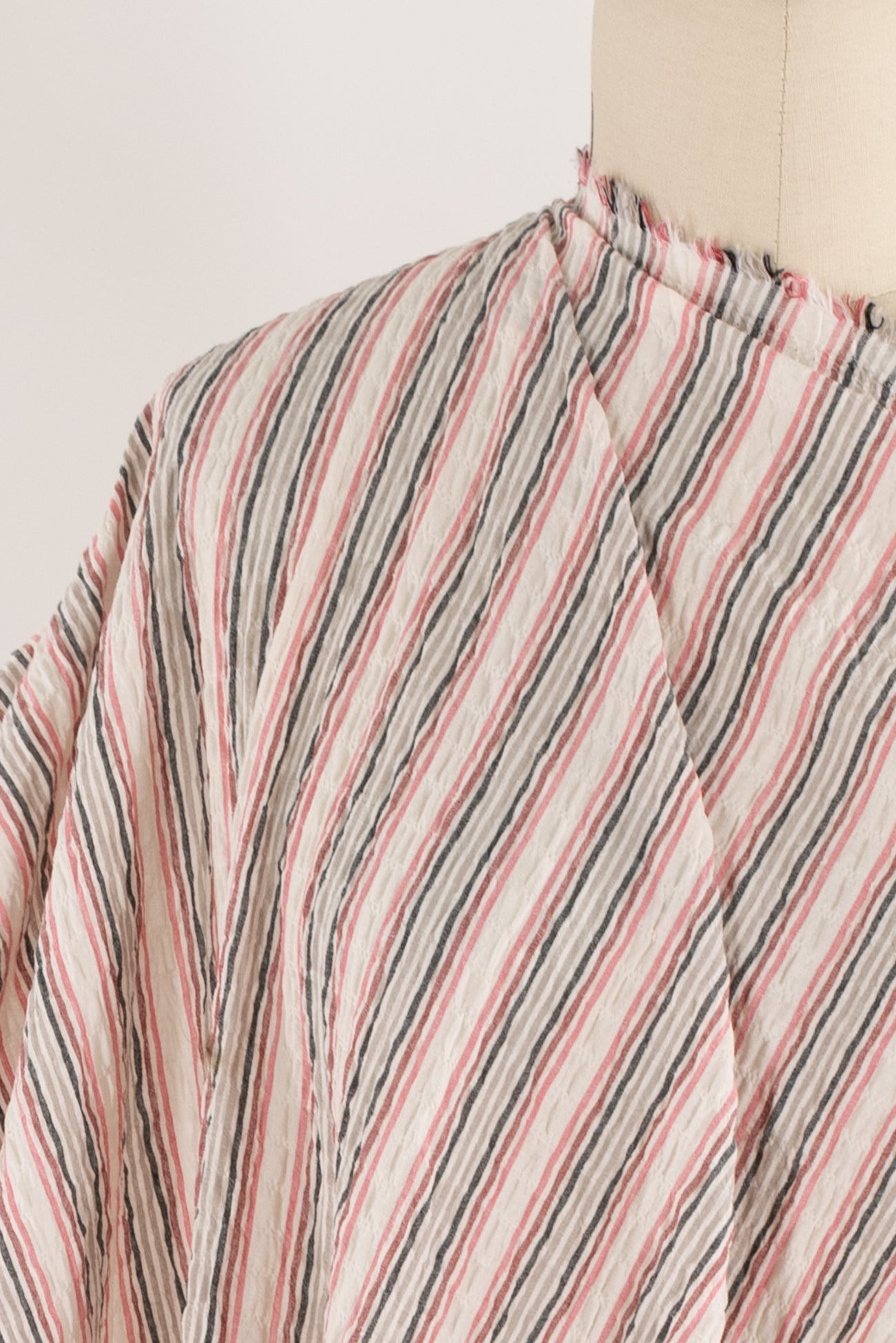 Charlotte Stripe Cotton Seersucker Woven