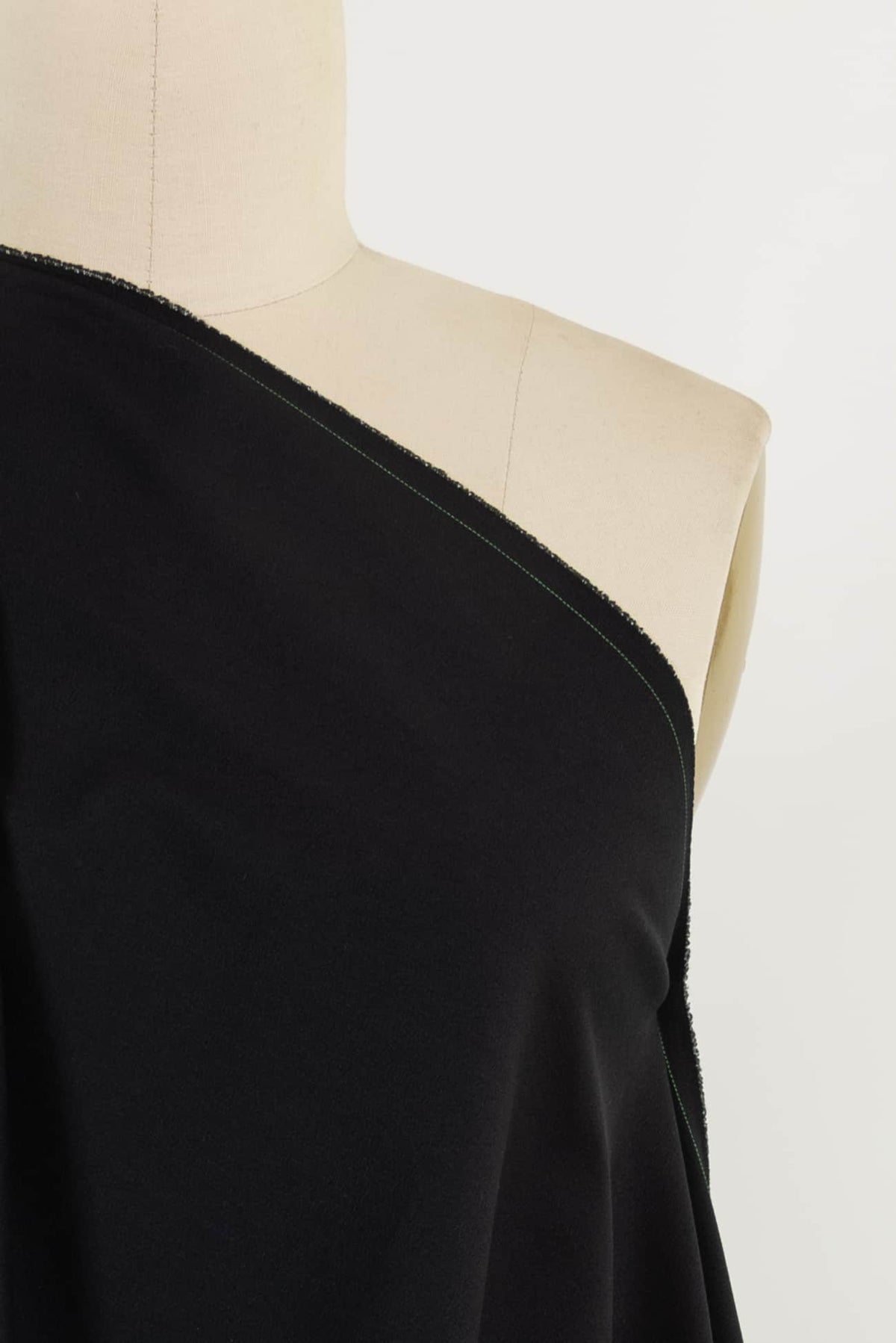 Charred Black Stretch Denim Woven - Marcy Tilton Fabrics