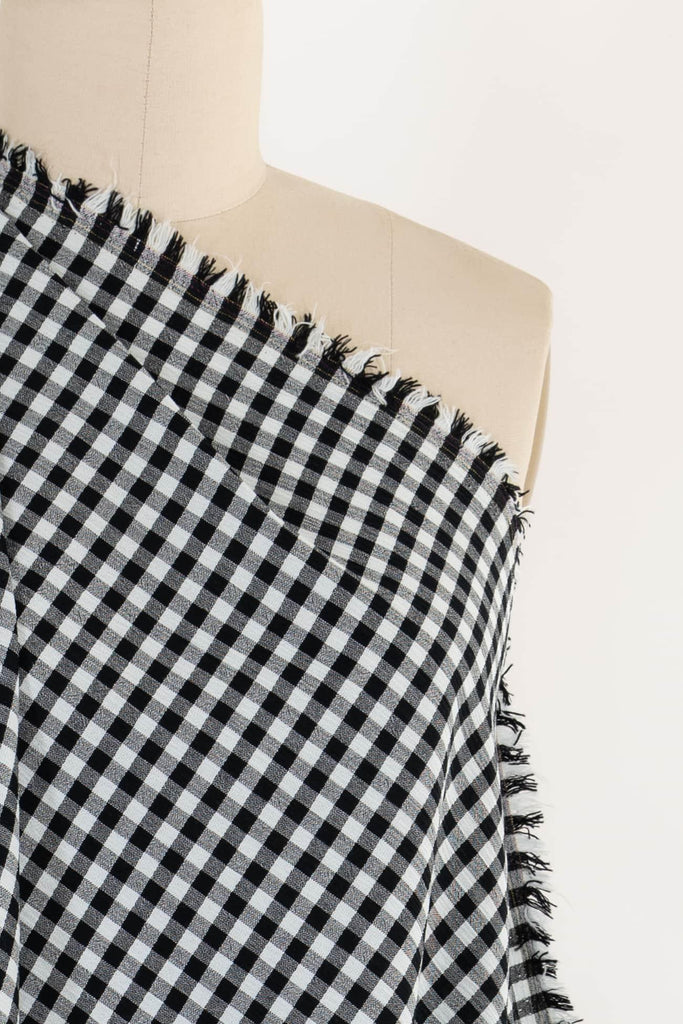 Check Mate Cotton/Linen Woven - Marcy Tilton Fabrics