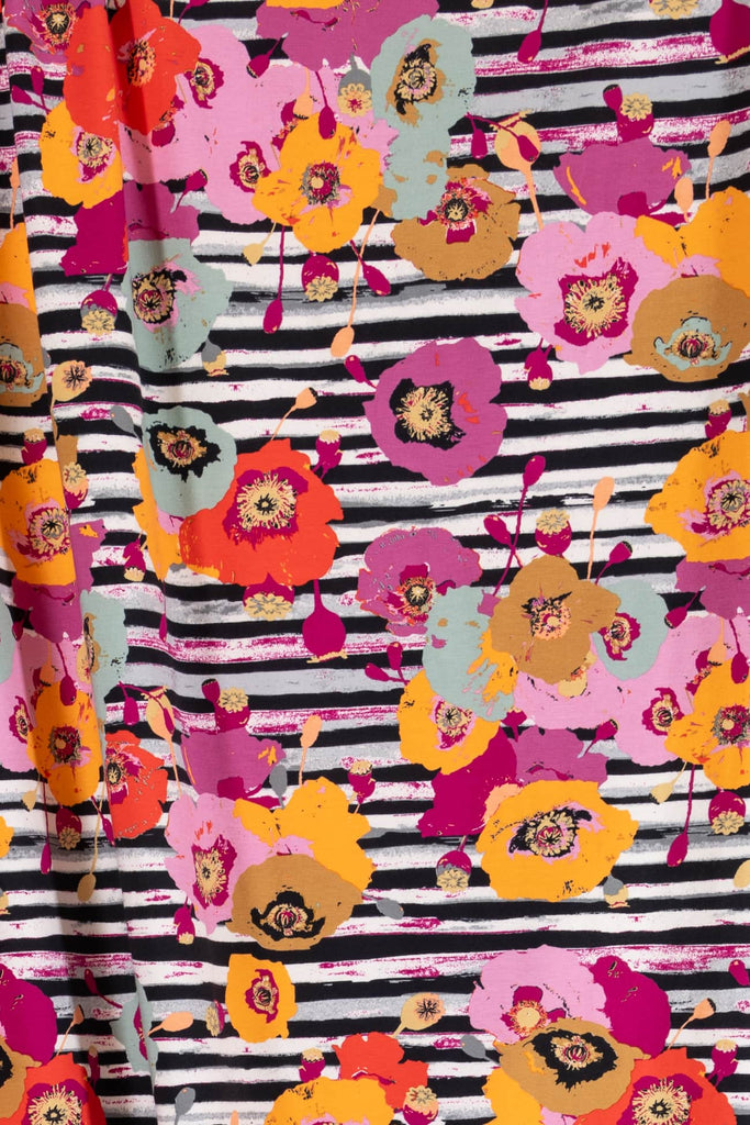 Chelsea Garden Cotton Knit - Marcy Tilton Fabrics