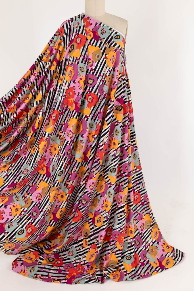 Chelsea Garden Cotton Knit - Marcy Tilton Fabrics