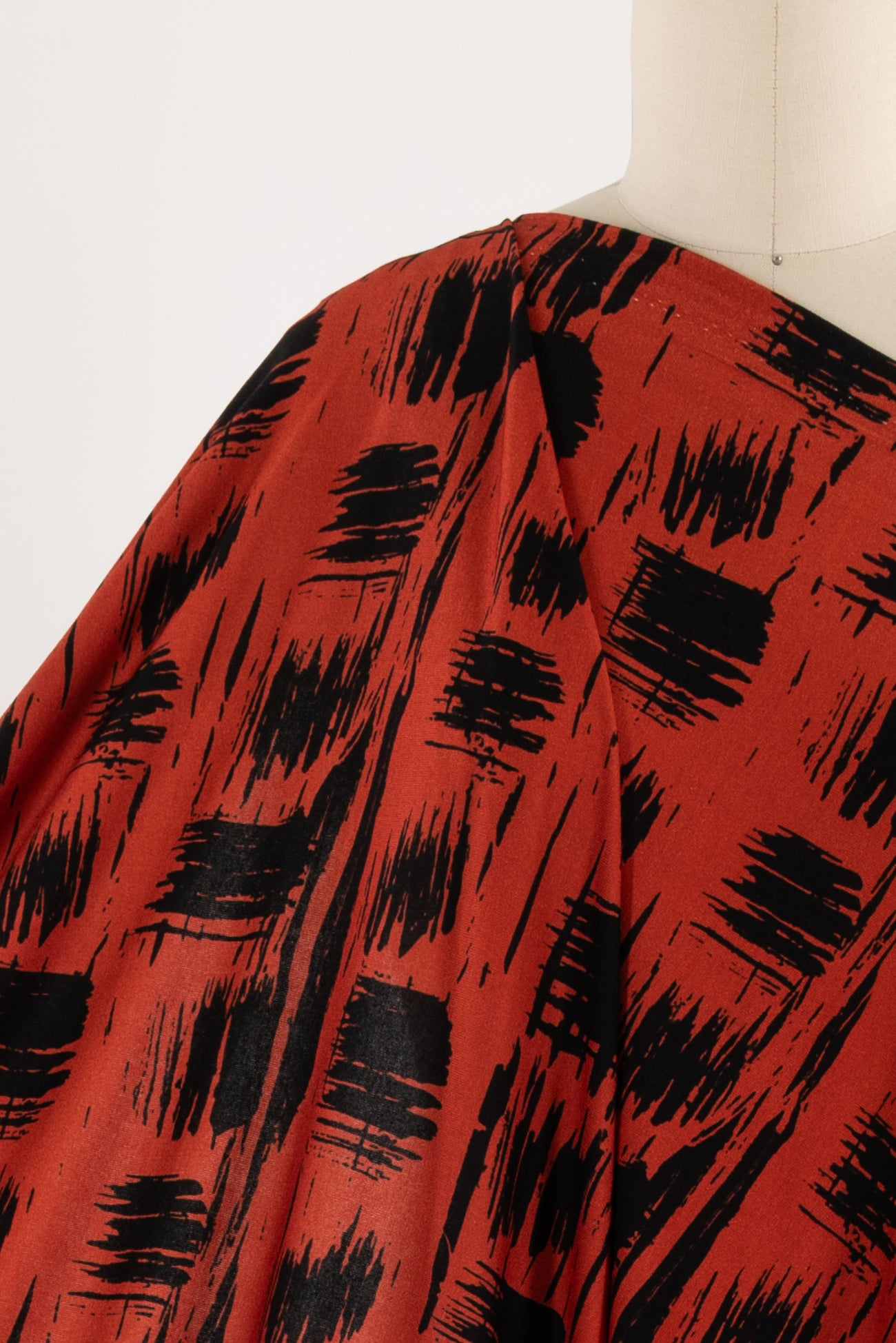 Chili Pepper Rayon Knit