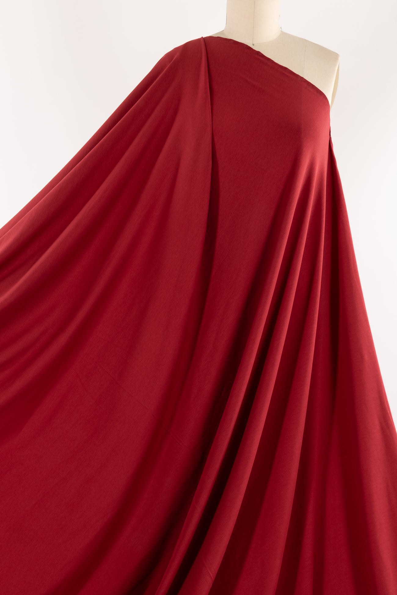 Chili Red Danish Cotton/Spandex Knit