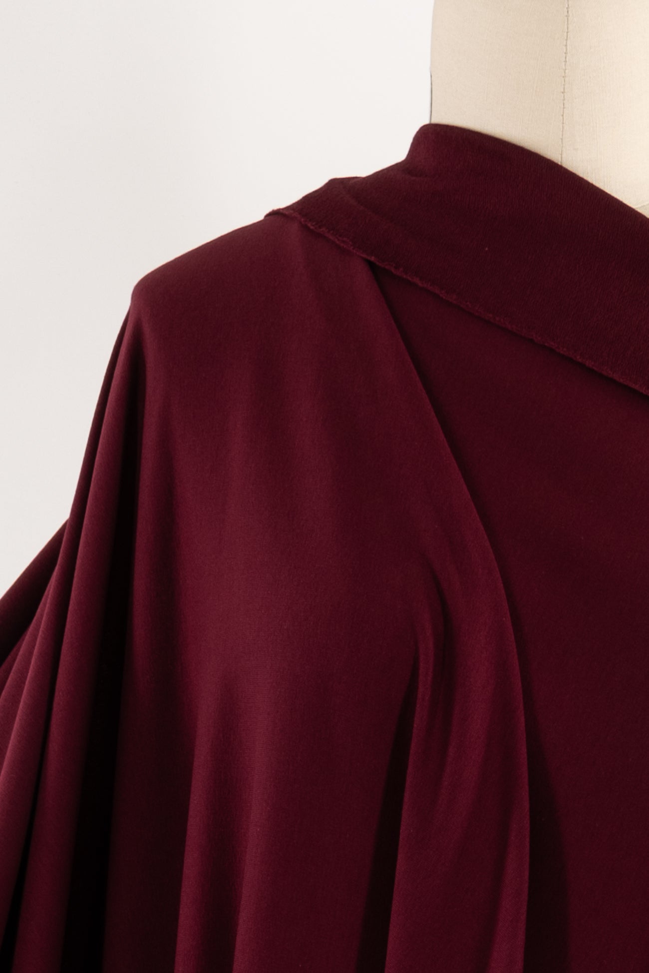 Claret Danish Cotton French Terry - ENDCUT