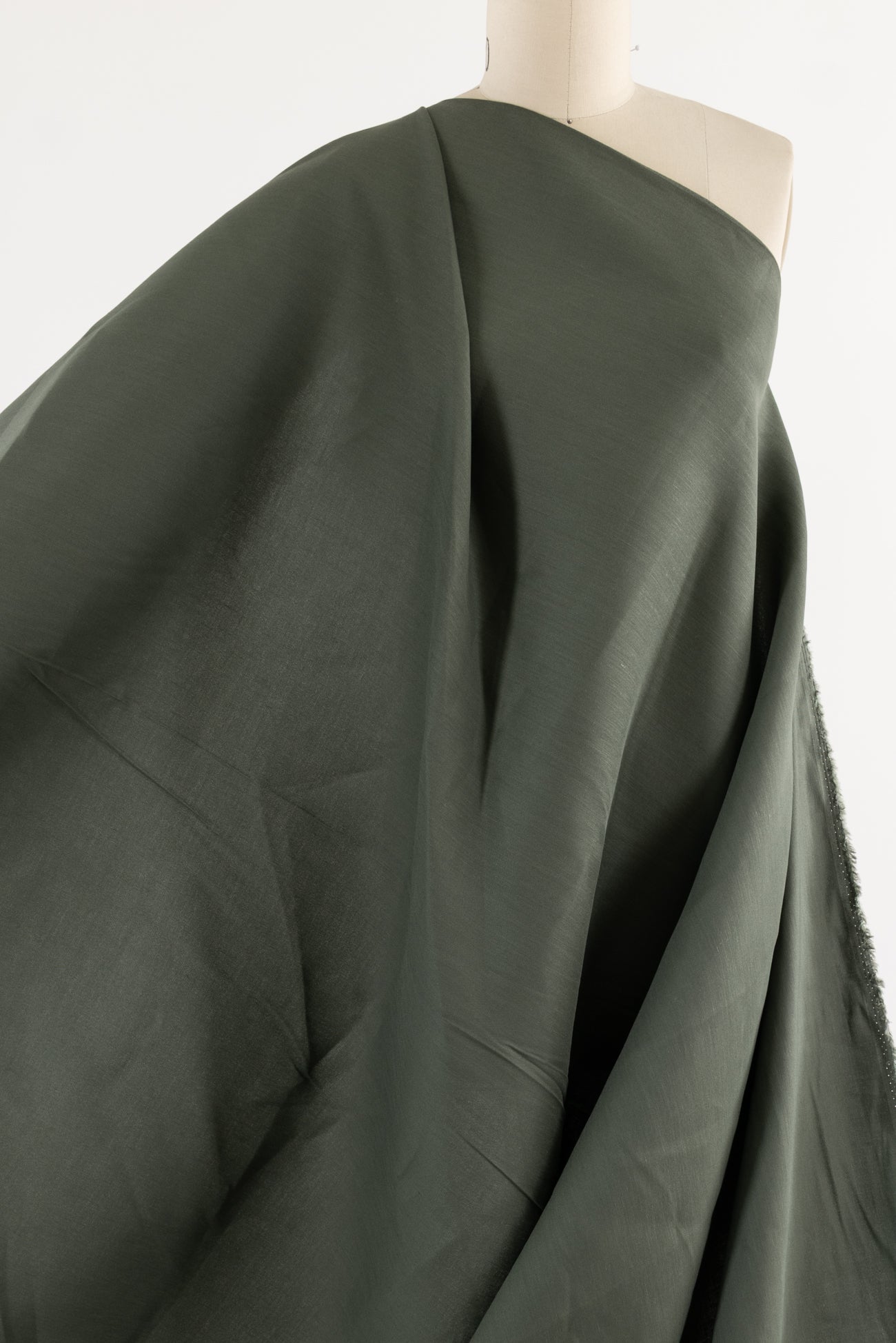 Clary Sage Euro Stretch Linen Woven