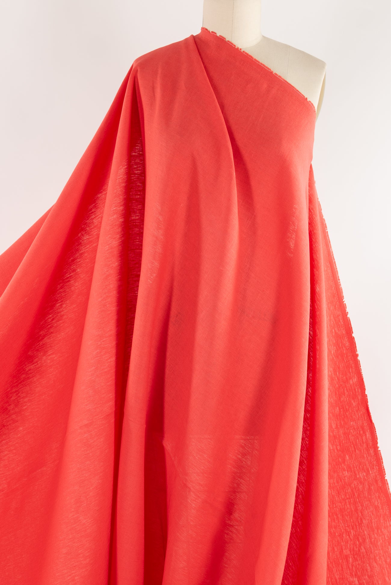 Clear Coral Euro Linen Woven