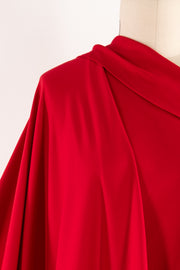 True Red Danish Cotton French Terry