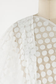 Cloud Dots Mesh Knit