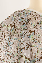 Cocoa Crinkle Japanese Cotton Seersucker Woven